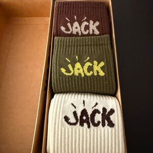 Cactus Jack by Travis Scott Athletic Socks - Brown, Green, Cream